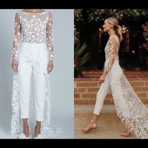 Rime Arodaky Pantsy Jumpsuit — Bridal/Wedding Jumpsuit Worn Once!